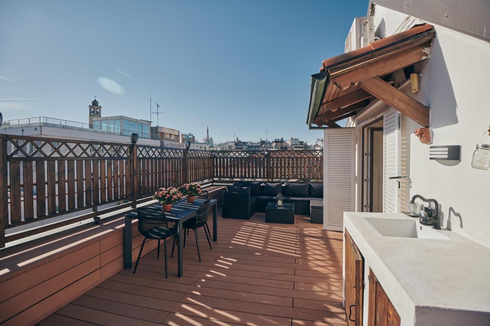 Sant'Andrea Penthouse By Montenapoleone Living ミラノ エクステリア 写真
